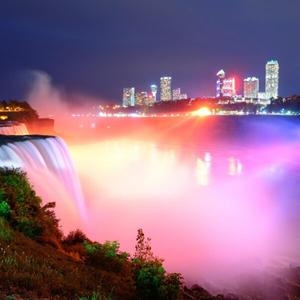 Niagara Falls Day & Evening Tour from Toronto — Small Group with Boat Cruise & Wine Tasting