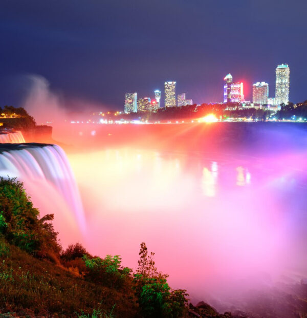 Niagara Falls Day & Evening Tour from Toronto — Small Group with Boat Cruise & Wine Tasting