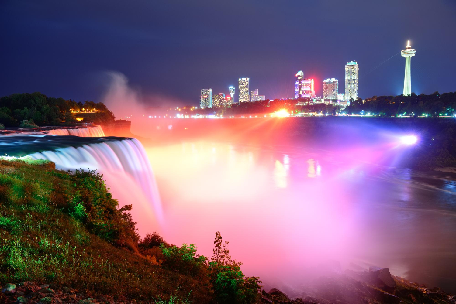 Niagara Falls Day & Evening Tour from Toronto — Small Group with Boat Cruise & Wine Tasting